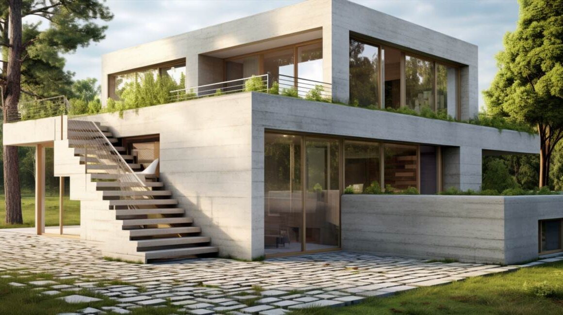Dom z betonu - szybka budowa marzeń