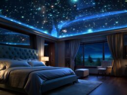 Jak zrobić gwieździste niebo na suficie w sypialni